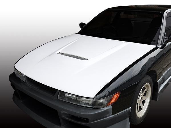 S13 13 シルビア ボンネット センターダクト デザイン 安心のFRP製-