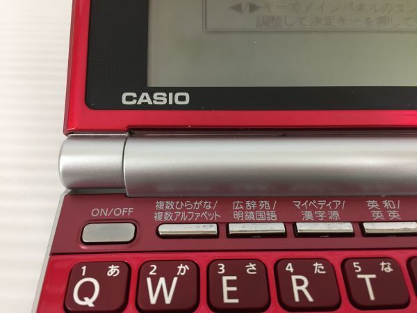 D6143-1016-99[ used ]CASIO Casio computerized dictionary EX-word DATAPLUS4 XD-SP6600 body only electrification verification only 