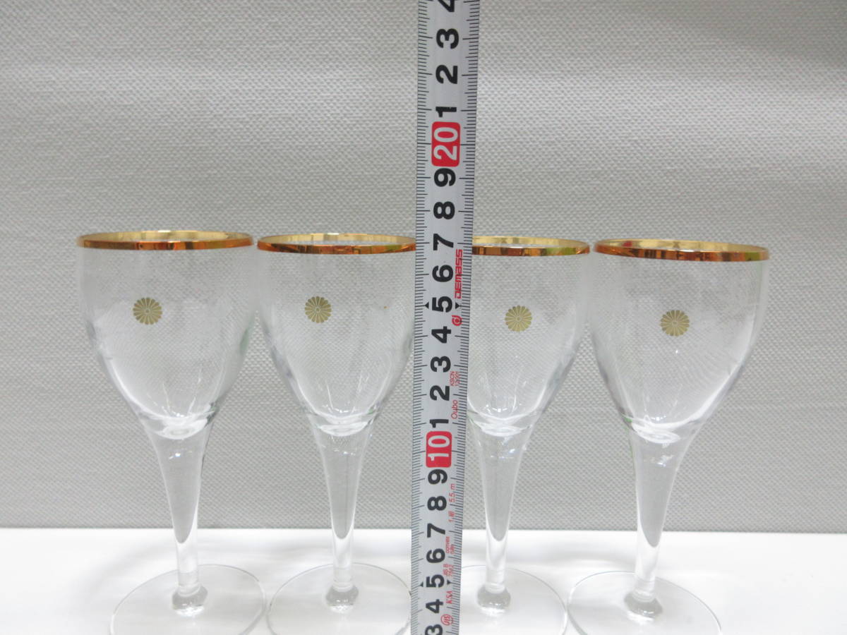 食器祭 ⑤ PROLOGUE プロローグ ワイングラス 4客 セット CRISTAL GLASS FROM ITALY クリスタルガラス イタリア_画像3