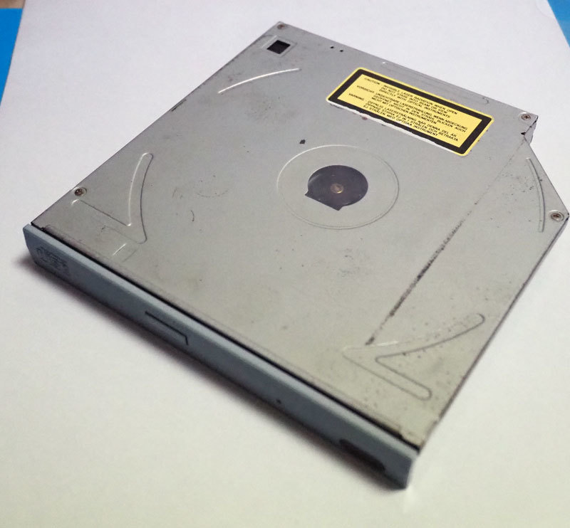 ▲　CD-ROM　薄型　CD-224E　TEAC　内蔵　ティアック　簡易動作確認済　青っぽいフロントカバー　送料込　▲_画像1