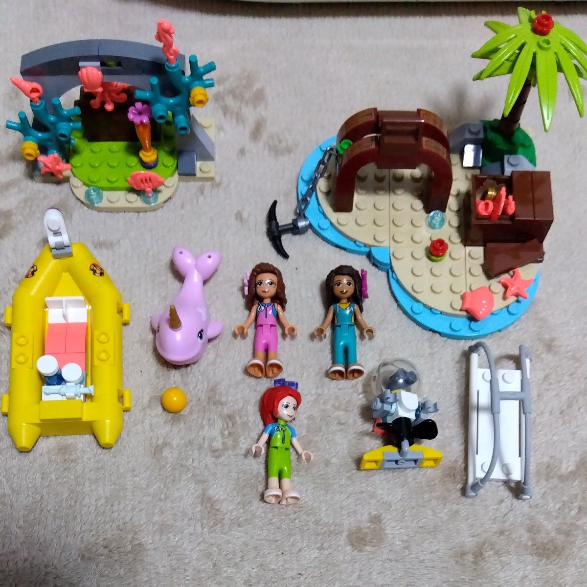 レゴ (LEGO) フレンズ 海のどうぶつレスキュークルーザー 41381 ブロック おもちゃ 女の子