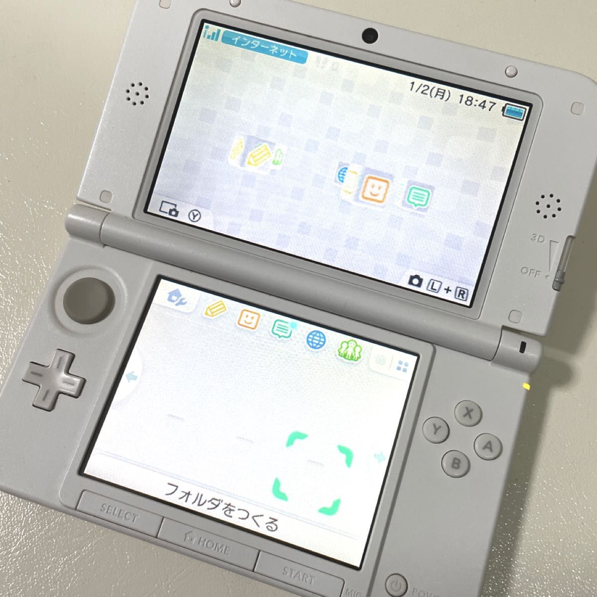 ニンテンドー3DS LL ホワイト 本体 Nintendo 白｜PayPayフリマ