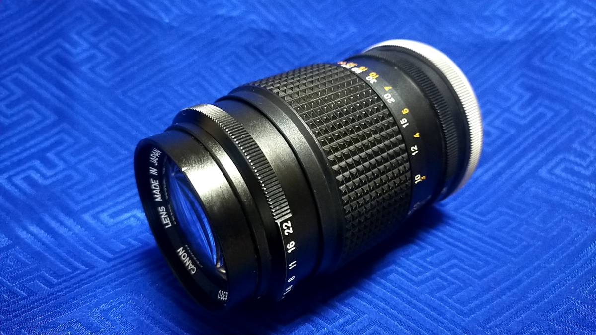 CANON LENS FL 135mm 1:3.5[A-5]　キヤノンFD(FLレンズ)[old]　フィルム一眼レンズ　中古_画像1