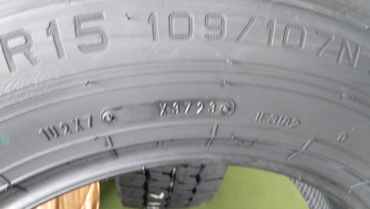 送料無料　 2本セット 新品タイヤ 195/75R15 109/107N LT TL ダンロップ SP LT22 オールシーズン バン/小型トラック用_画像3