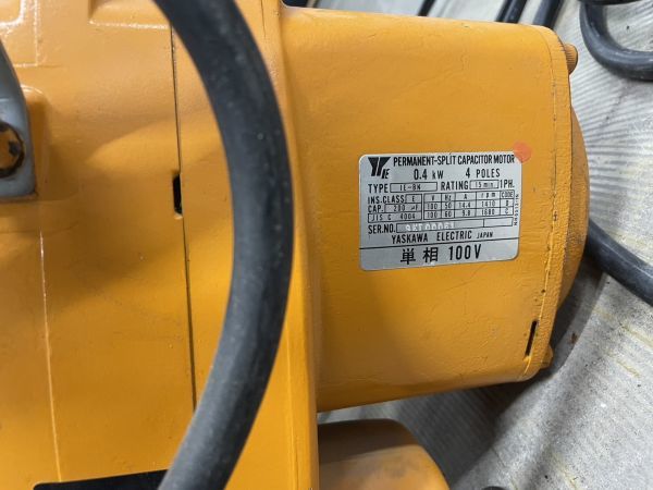 KITO　キトー　チェーンブロック　ファルコン　1ton 　100V　重工具　電動工具　チェンブロ　１ton滑車付き　kd03009611_画像3