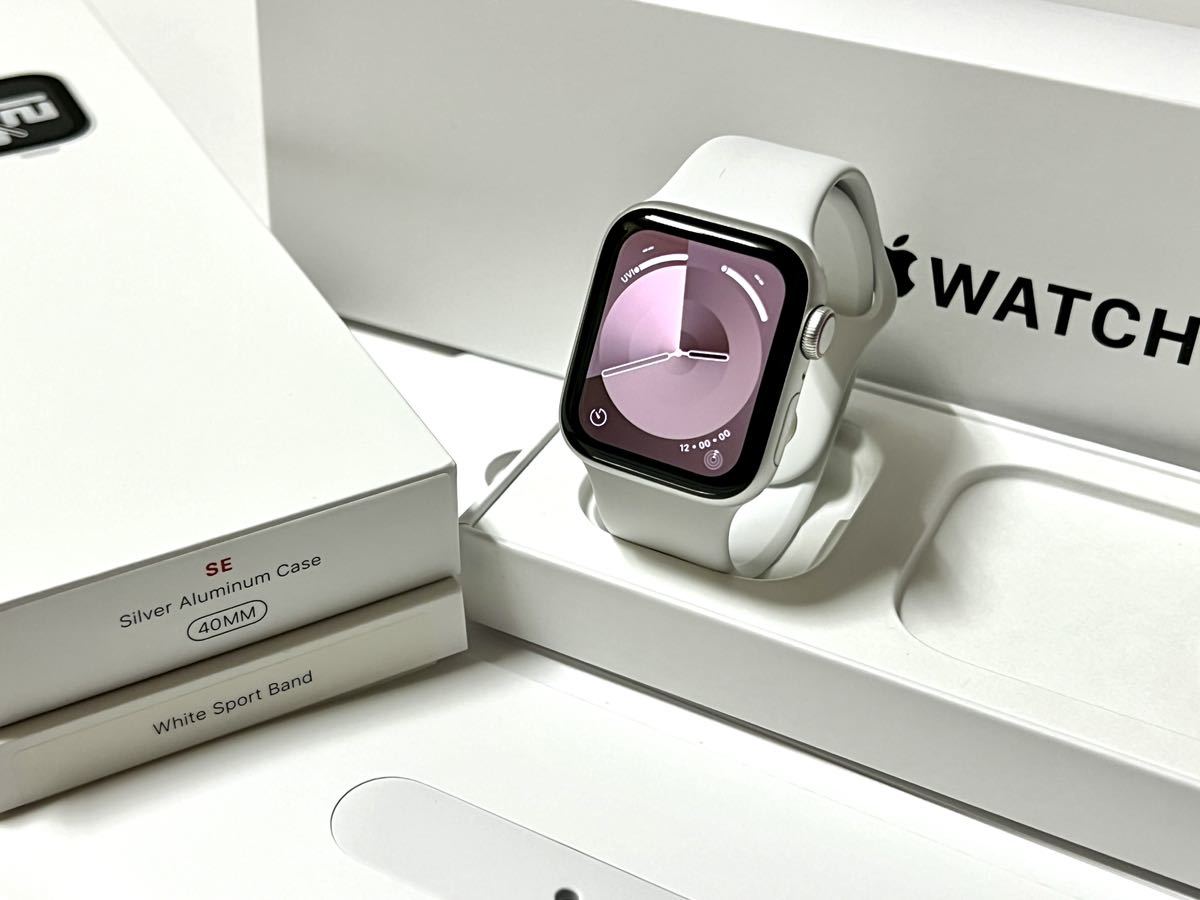 美品 バッテリー98% Apple Watch SE 第2世代 40mm アップルウォッチ