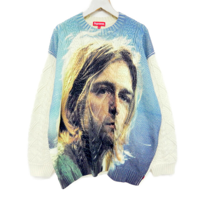 1円】試着国内正規Supreme 23SS Kurt Cobain Sweater カートコバーン