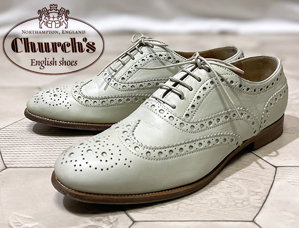 定価11万円 チャーチ【Church's】BURWOOD 仔牛革 マットレザー