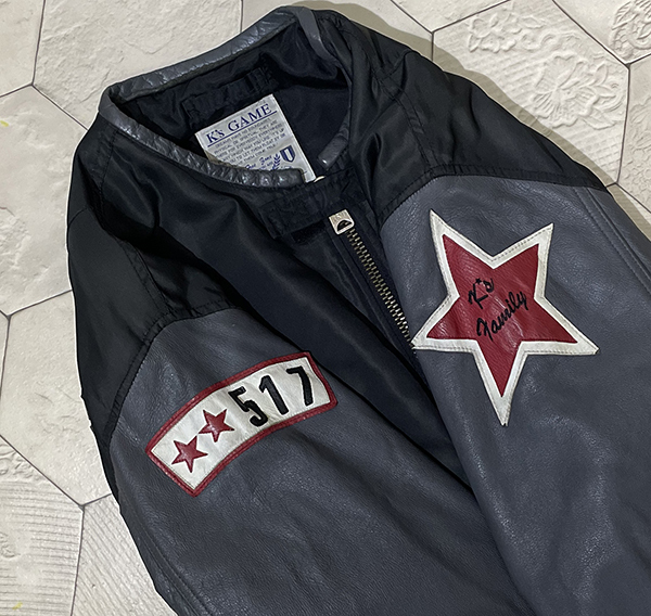 90's 岩城滉一着 シリアルナンバー入り【K's GARAGE】MA-1タイプ 90's 岩城滉一着 シリアルナンバー入り【K's GARAGE】MA-1タイプ