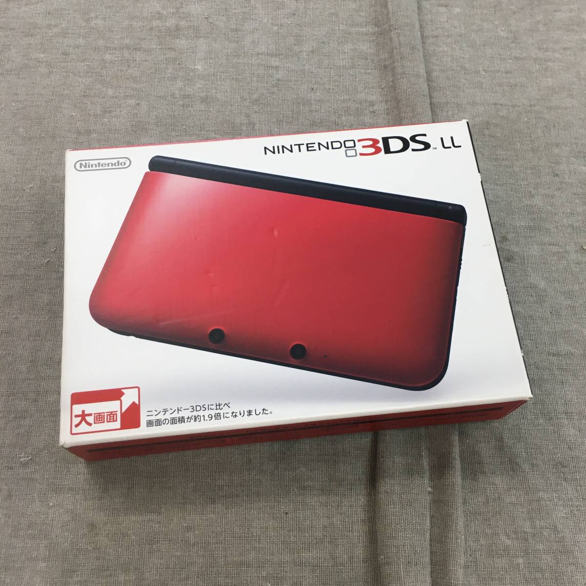 現状品ニンテンドー3DS LL レッドXブラック-日本代購代Bid第一推介