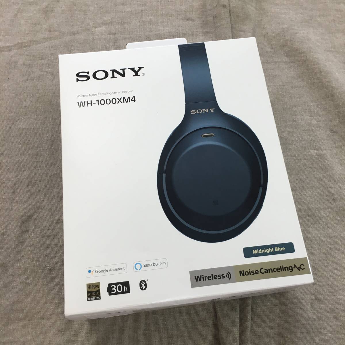 ☆極美品☆ SONY WH-1000XM4 ワイヤレス ステレオヘッドセット-