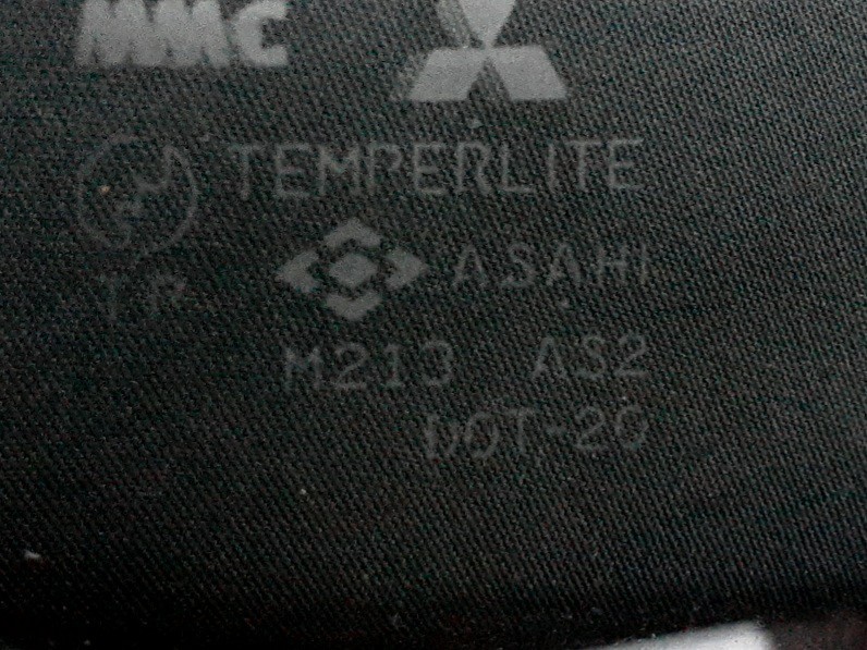 U41V ミニキャブ バックドアガラス ASAHI M213 グリーン 熱線有 リアゲート 三菱 MR745340_画像8