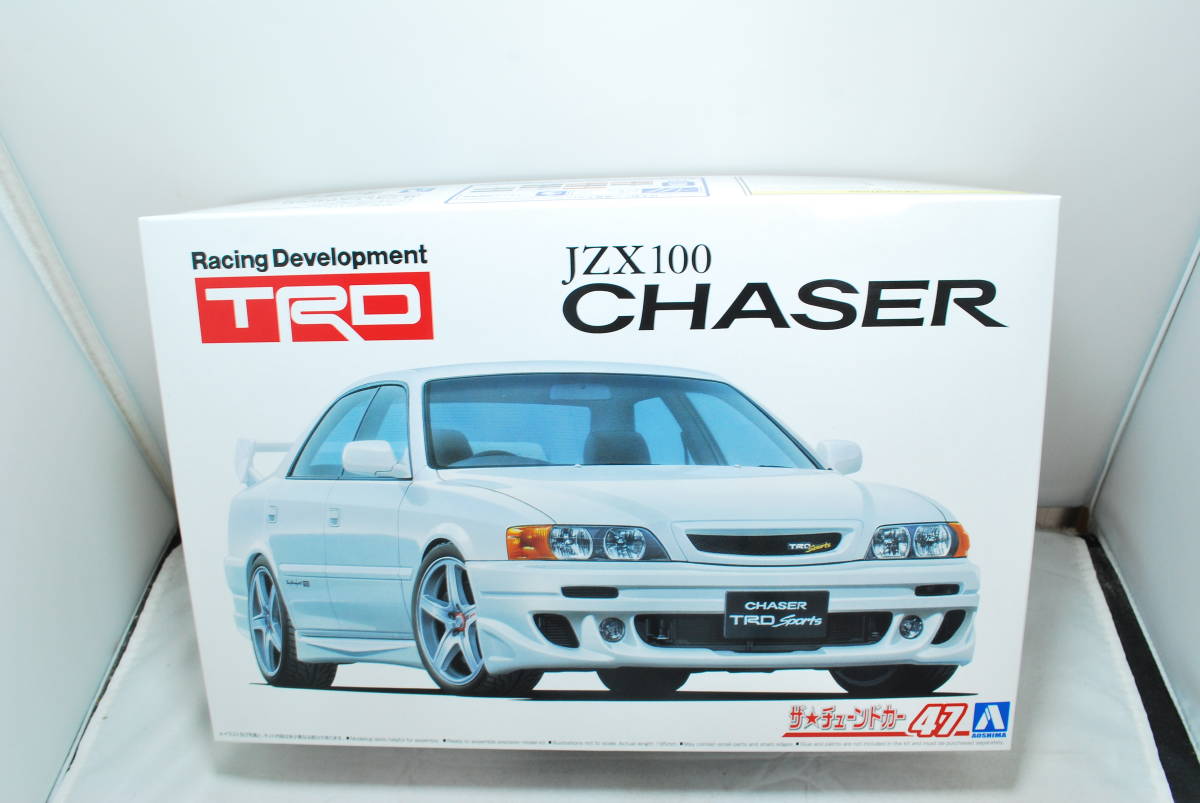 ■　希少！未開封　アオシマ　1/24　TRD　トヨタ　チェイサー　JZX100　ツアラーV　’98　■_画像1