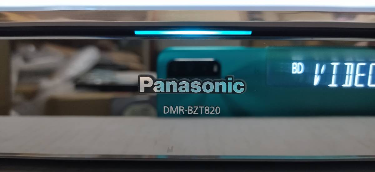 【 HDD:1TB ⇒ 8TB 】Panasonic DMR-BZT820◆Western Digital:WD80EFZX搭載 3番組同時録画♪　☆新品互換リモコン・他各種ケーブル等付属_画像8