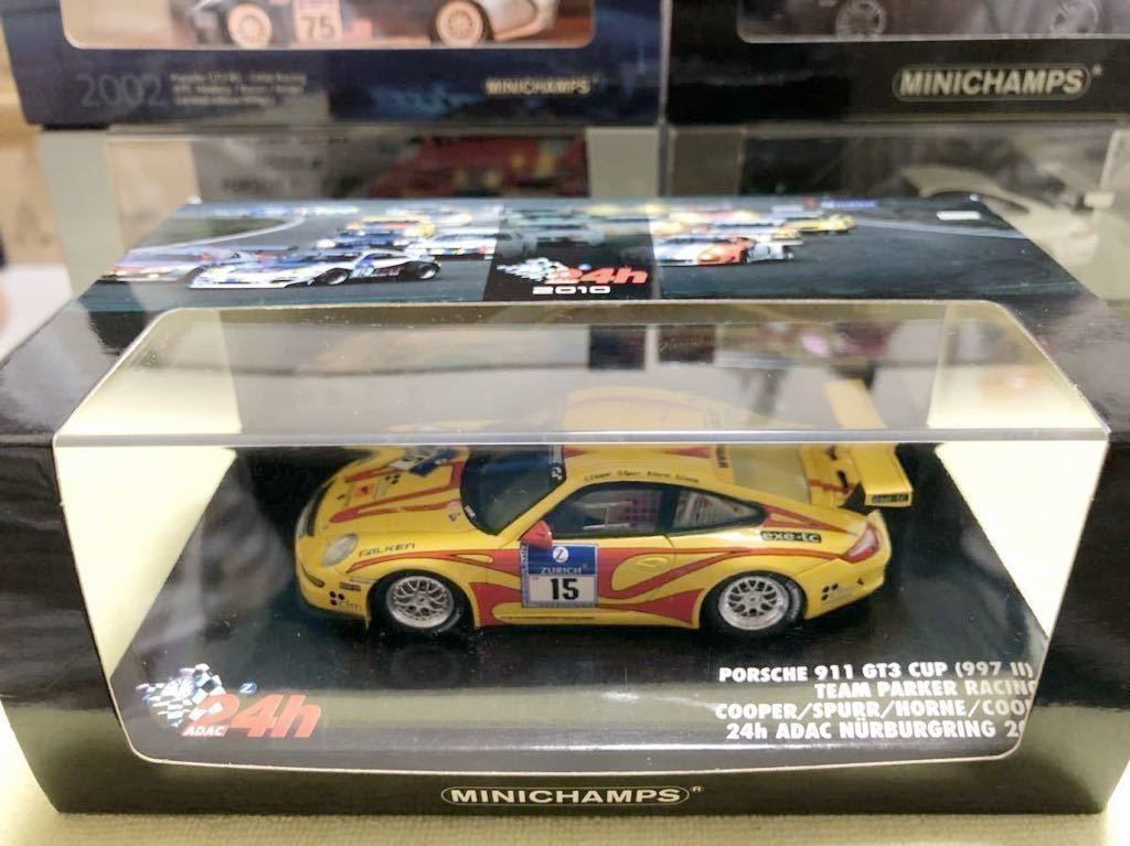 MINICHAMPS EVOLUTION 1/43 Porsche 911 GT3 CUP(997 Ⅱ)・TEAM PARKER RACING・24h ADAC Nurburgring 2010 #15_画像10