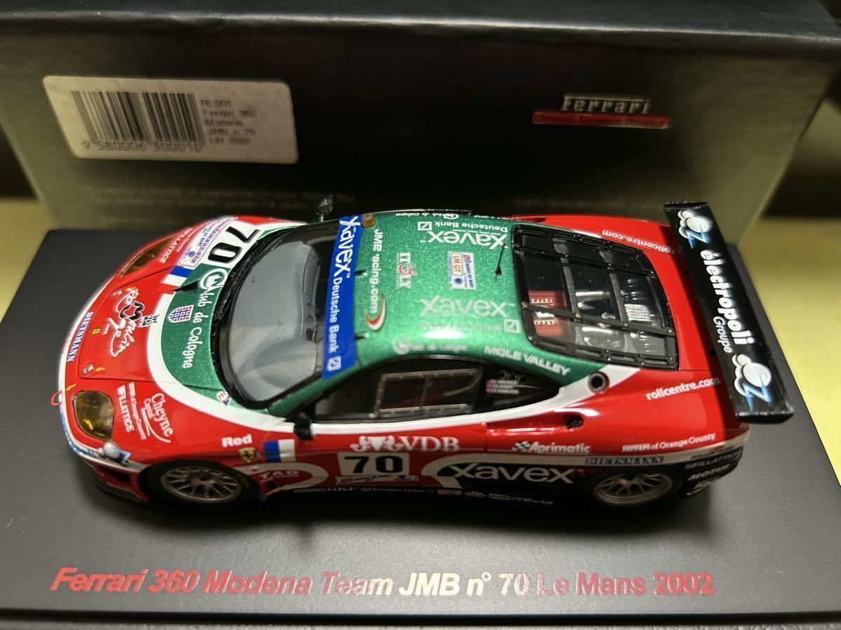 Red Line Models [RL 001] 1/43 Ferrari 360 Modena Team JMB #70 Le Mans 2003_画像9