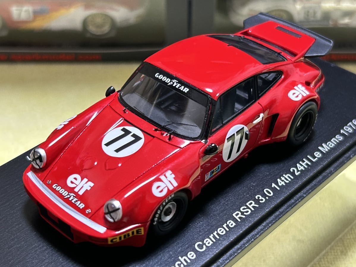 スパーク spark 1/43 Porsche 911 Carrera RSR 3.0 #77・14th 24h Le Mans 1976 [S3531]