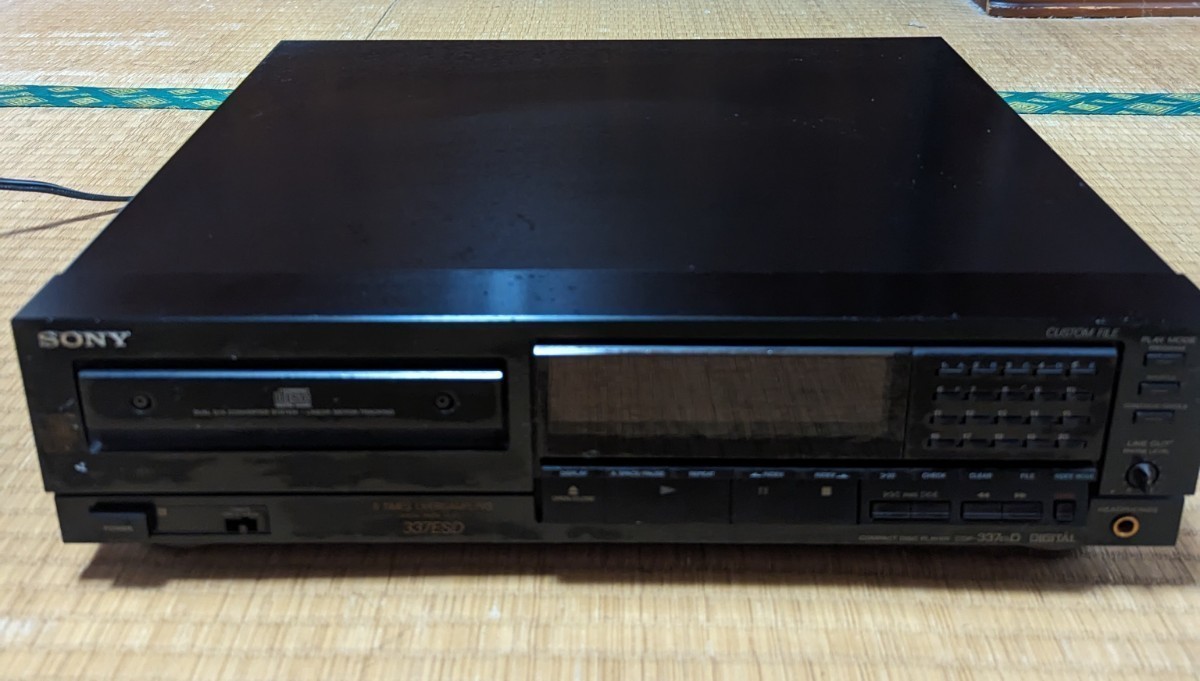 国際ブランド】 SONY ソニー CDプレーヤー CDP-337ESD ソニー - www