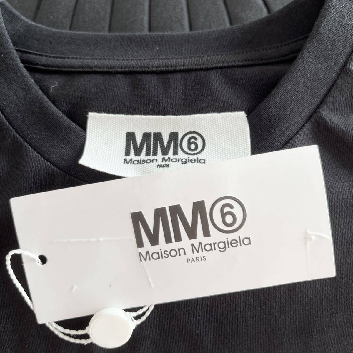 MM6 Maison Margielaマルジェラ　ロゴ入り　Tシャツワンピース_画像7