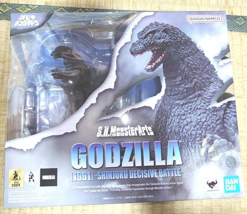 S H MonsterArts ゴジラ 1991 新宿決戦 モンスターアーツ 新品未開封