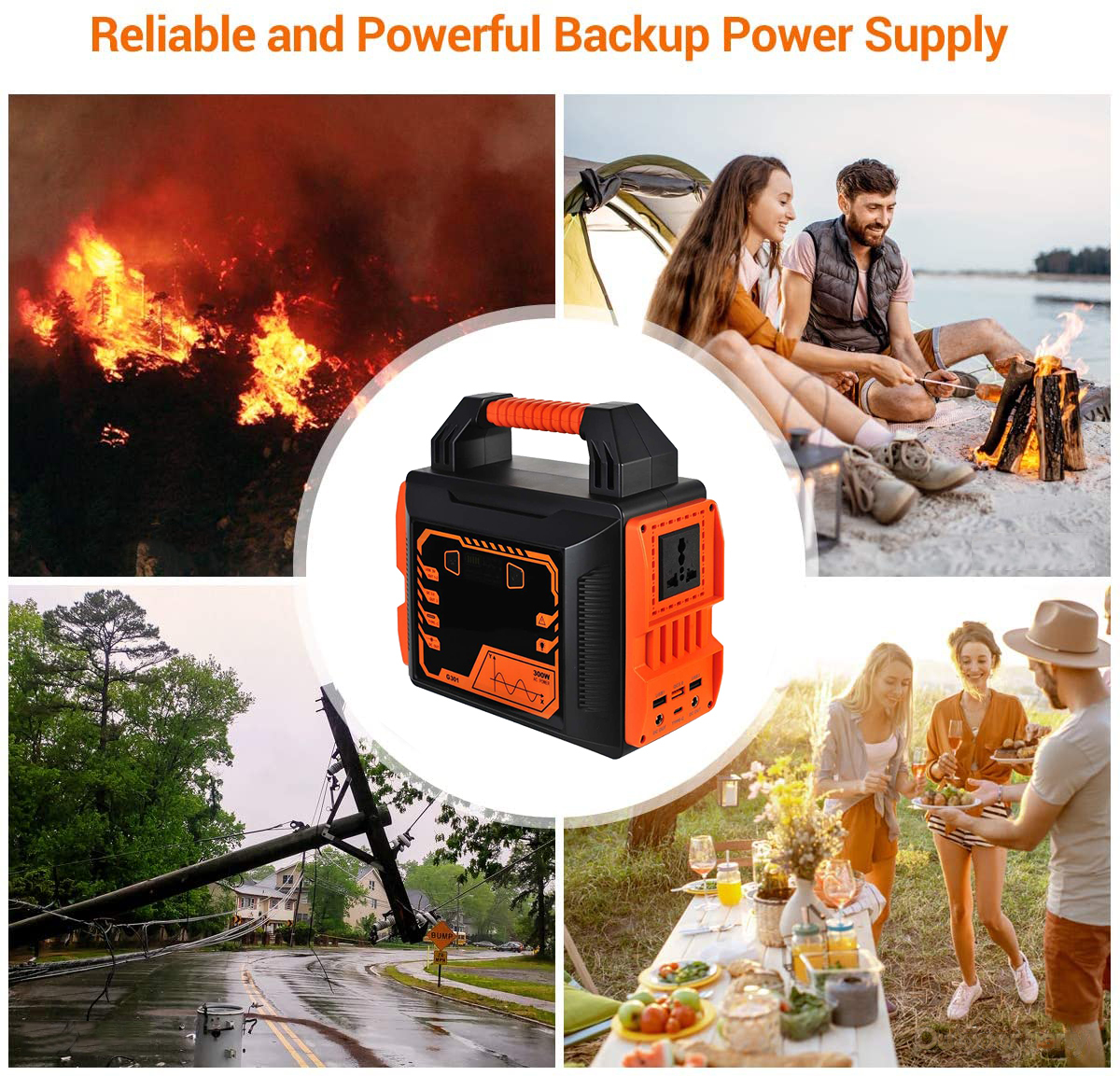  portable power supply high capacity . battery portable power supply 500W original sinusoidal wave generator disaster prevention supplies disaster prevention goods sleeping area in the vehicle camp outdoor generator . electro- measures 