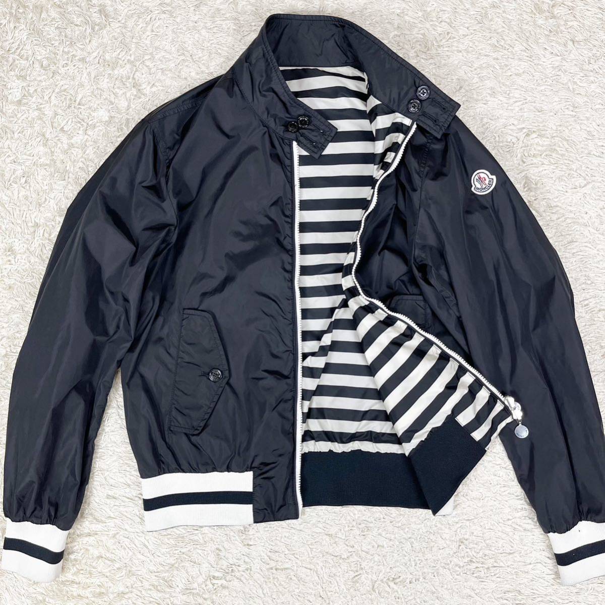 ヤフオク! - 美品 モンクレール MONCLER リバーシブル ナイロ...