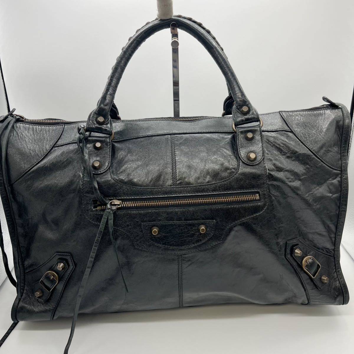 極美品 バレンシアガ BALENCIAGA ザワーク THE WORK エディターズ