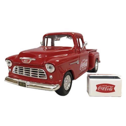Coca-Cola Miniature Car Chevy Stepside Pickup 1/24スケール