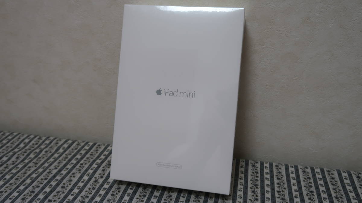 Apple iPad mini4 Wi-Fi+Cellular 16GB(FK702J/A)認定整備済製品（未開封品）即決_画像1