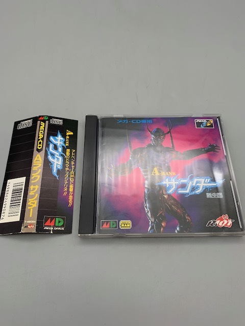 Aランクサンダー誕生編 MCD メガCD メガドライブ 帯・説明書付き Aランクサンダー誕生編 MCD メガCD メガドライブ 帯・説明書付き