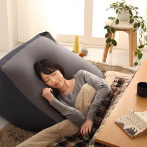 3サイズから選べるマイクロビーズクッション 幅85cm レッド