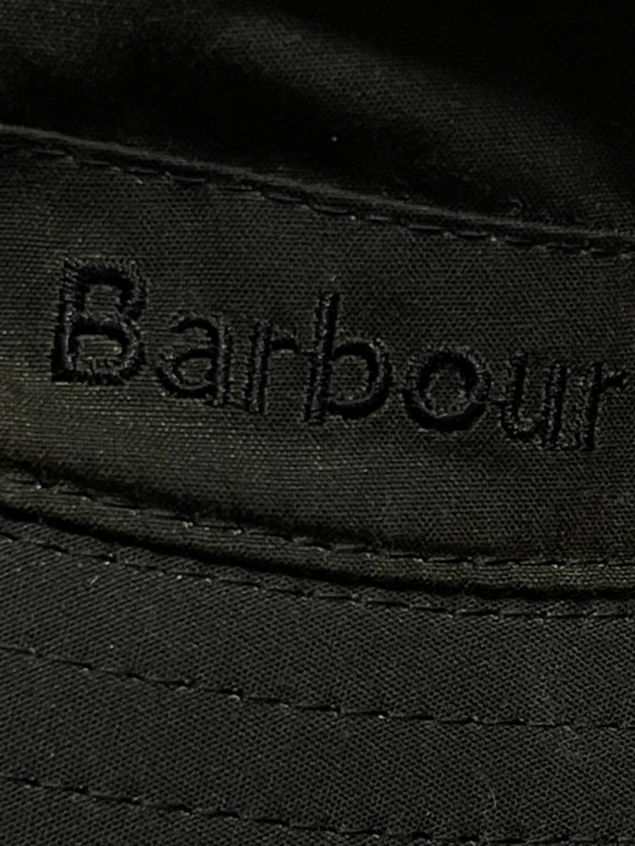 Barbour バブアー ワックススポーツハット　バケット　オリーブ　Mサイズ_画像6