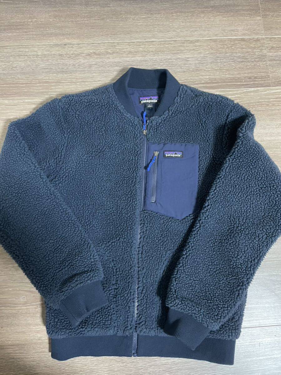 爆買い！ patagonia パタゴニア ボア ボマー ジャケット ネイビー 紺色