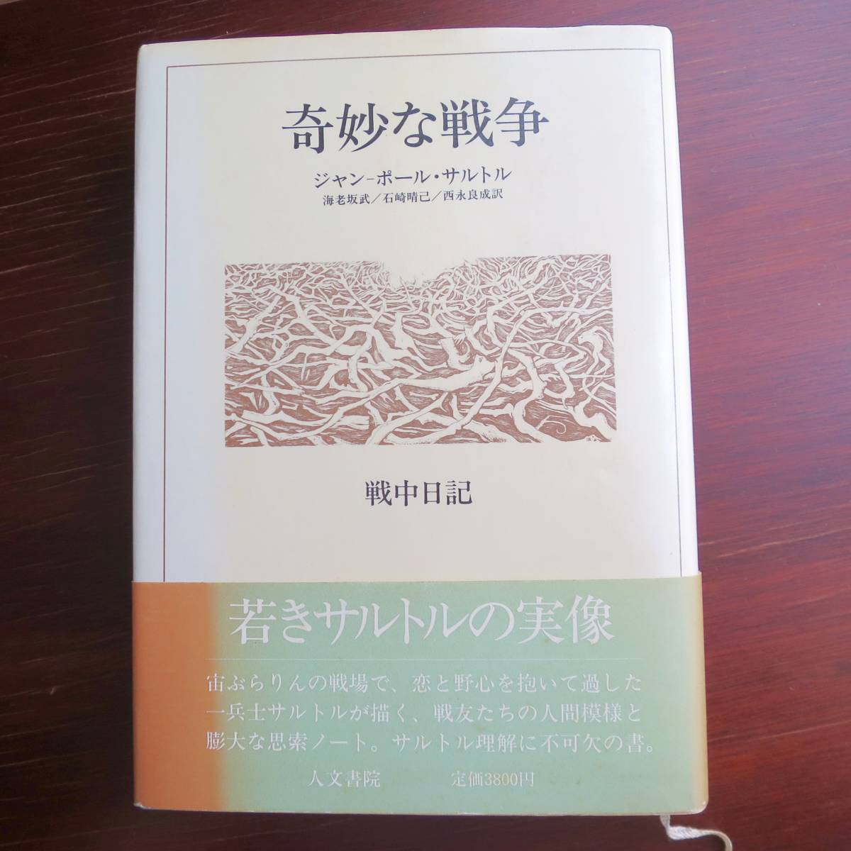 奇妙な戦争　戦中日記　／ ジャン-ポール・サルトル [人文書院] _画像1