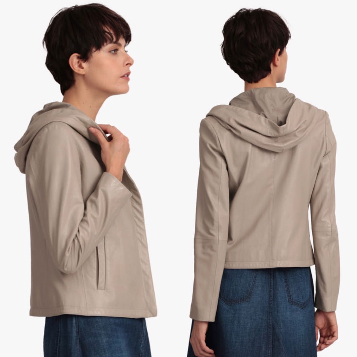 theory luxe レザー フーデットジップジャケット|Yahoo!フリマ theory luxe レザー フーデットジップジャケット|Yahoo!フリマ