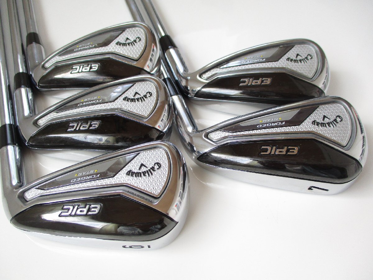 数々の賞を受賞 ゼロス7 7(S) ZELOS 5本 6-PW STAR FORGED EPIC