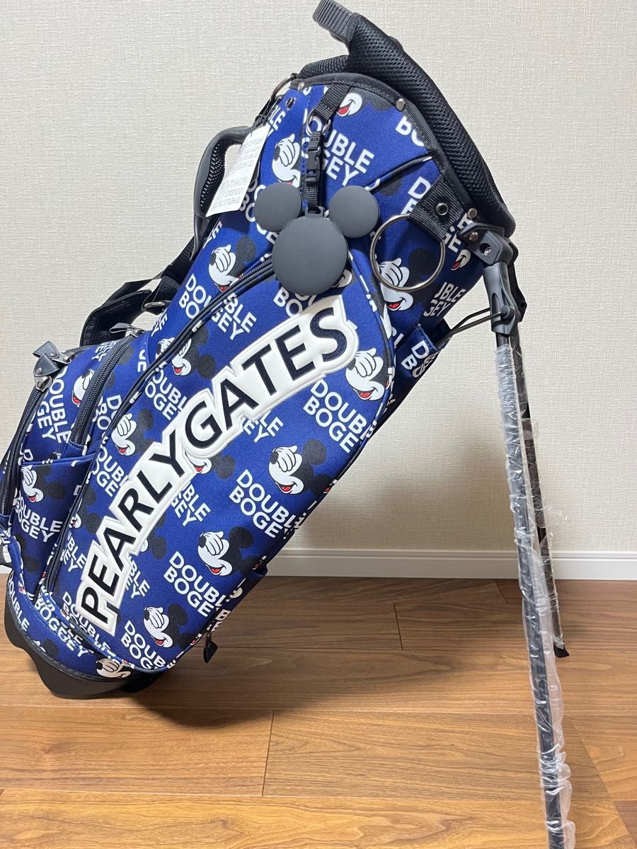 新品未使用】パーリーゲイツ スタンド式 キャディバッグ 新品未使用】パーリーゲイツ スタンド式 キャディバッグ