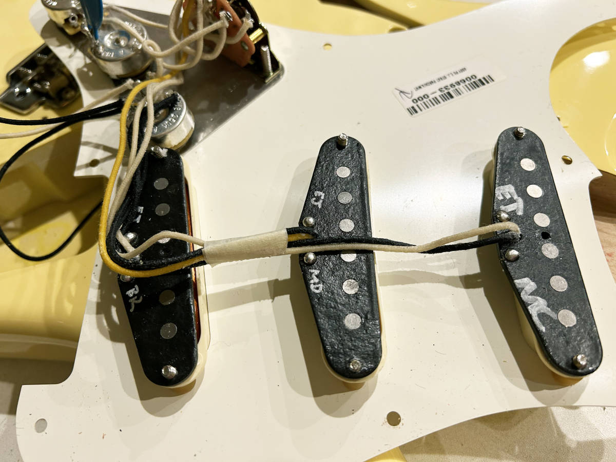 レア！Fender Eric Johnson Signature Stratocaster Thinline 2018年製 美品 極上サウンド！エリック・ジョンソン ストラト シンライン_画像5