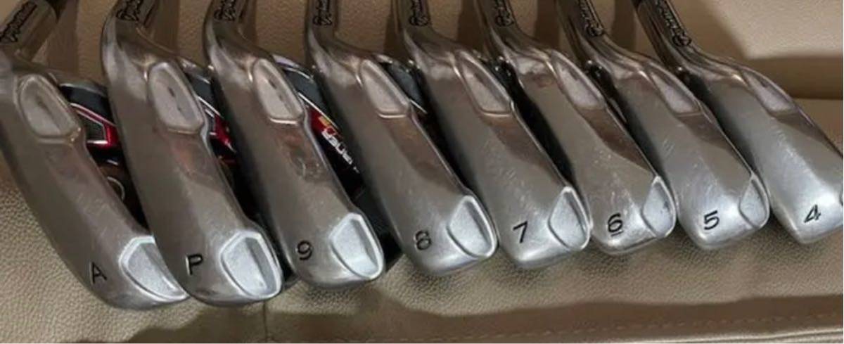 2022?新作】 Taylormade BURNER 希少 グリップ plus8本アイアンセット