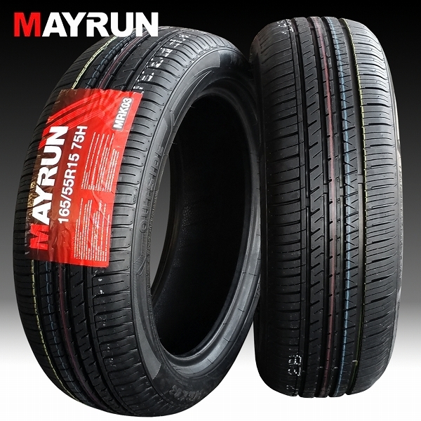 ■ Artemis MA-01 ■ 綺麗な軽四用15inホイール MAYRUN 165/55R15 タイヤ付お買得4本セット アウトレット扱いお買得品