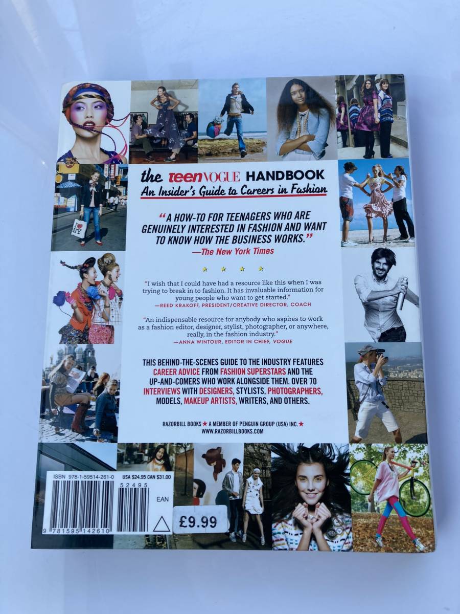 The Teen Vogue Handbook: An Insider's Guide to Careers in Fashion 送料込み　ファッション　スタイリスト　デザイナー　メイク_画像2