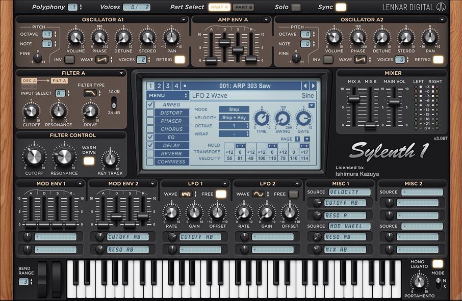 【正規品】LennarDigital Sylenth1 送料込み　アカウント譲渡 ライセンス譲渡　MAC WIN　DTM プラグイン シンセ　EDM_画像1