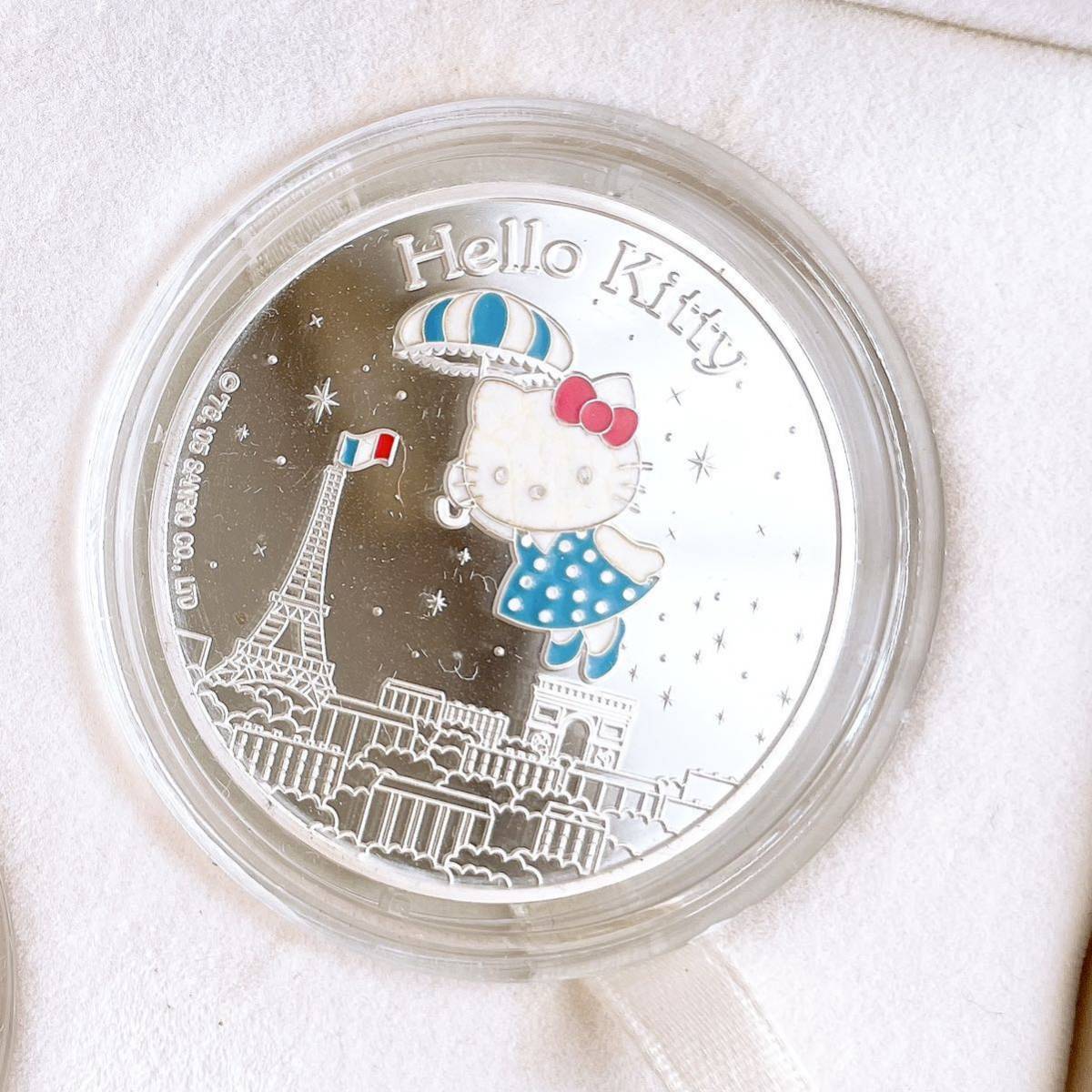 ハローキティ 誕生35周年記念貨 英国王立造幣局鋳造 5ドル パリ ハローキティ 誕生35周年記念貨 英国王立造幣局鋳造 5ドル パリ
