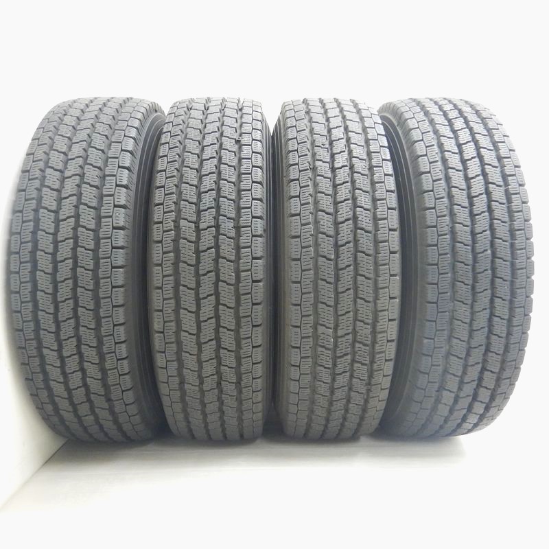 中古 タイヤホイールセット 165/80r13 90/88n ヨコハマ 鉄 社外 4本 プロボックス サクシード ADバン 中古タイヤ 中古ホイール セット_画像2