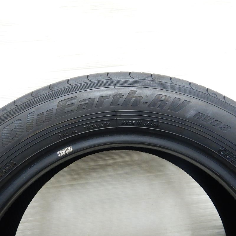 中古タイヤ 185/60r15 タイヤ YOKOHAMA BluEarth RV-03 1本 単品 シエンタ ベルタ ヴィッツ グレイス 中古 15インチ_画像3