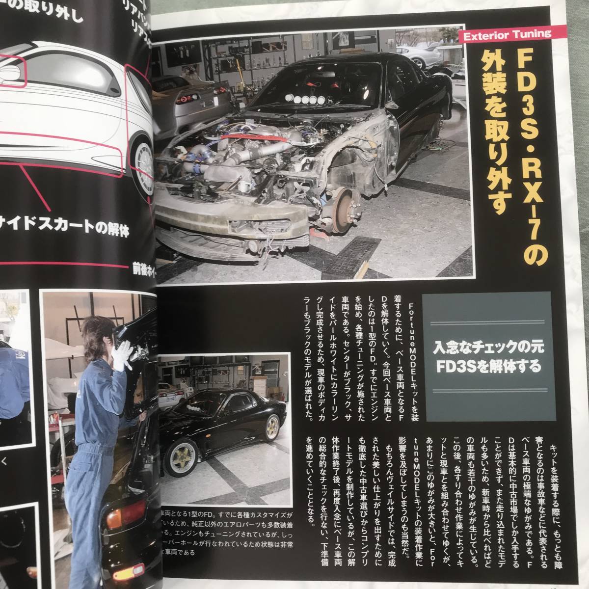 DVD付属 VeilSide RX-7 Fortune MODEL DVD BOOK ヴェイルサイド FD3S The Fast and the Furious Tokyo Drift CINEMAの画像5