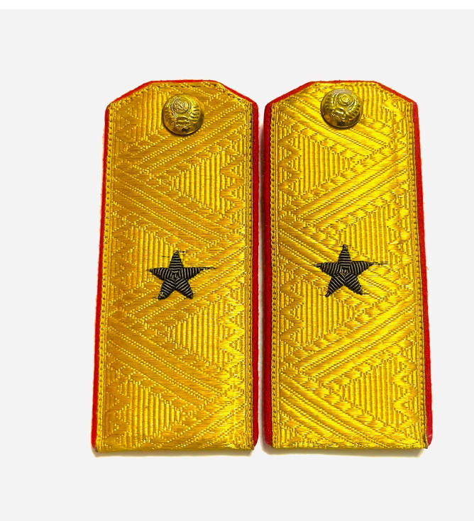 ソビエト連邦、ソビエト軍のM55規則、将官、将軍、少将、常礼服の肩章-
