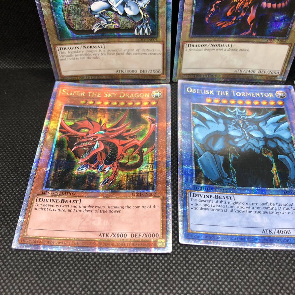 未使用品】遊戯王 英語版 青眼の白龍 真紅の黒竜 ブラック 未使用品】遊戯王 英語版 青眼の白龍 真紅の黒竜 ブラック