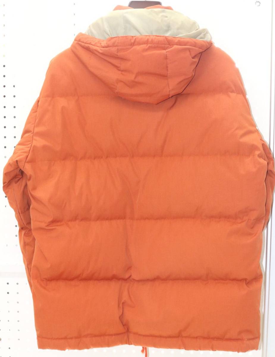 【クリーニング仕上げ】J.PRESS ジェイプレス ダウンジャケット サイズL オレンジ コードロック→THE NORTH FACE◎5269-2_画像2