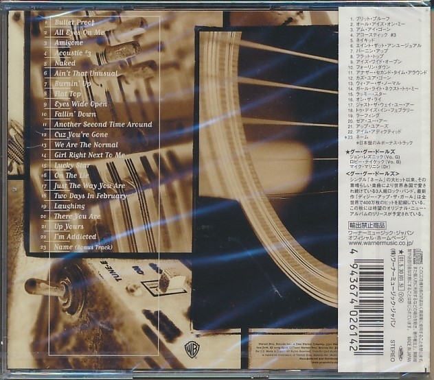 未開封CD●GOO GOO DOLLS / ベスト・オブ・グーグー・ドールズ 国内盤_画像2